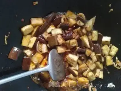 Make A regular eggplant step 7
