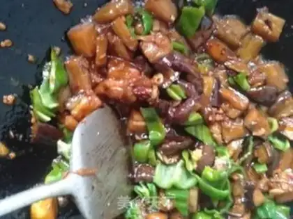 Make A regular eggplant step 9