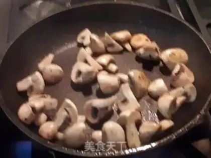 Make Fried mushrooms step 6