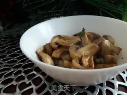Make Fried mushrooms step 7