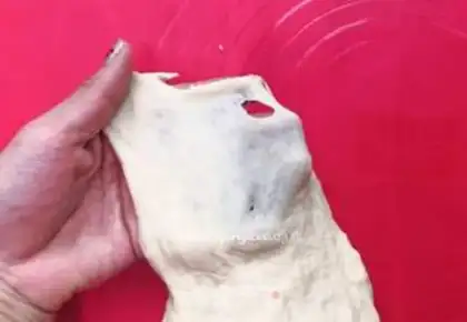 Make A milk-fruit bag step 1