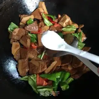 Make Pepper tofu step 6