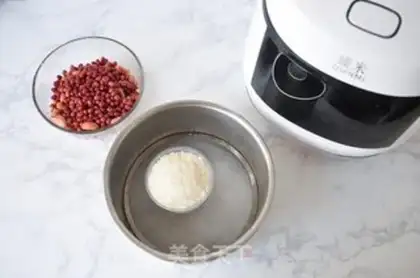 Make Red-beans peanut rice step 0