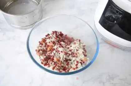 Make Red-beans peanut rice step 1
