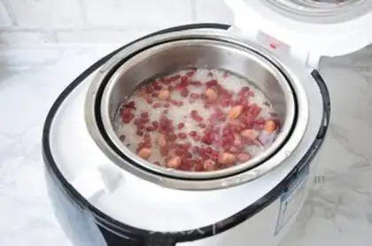 Make Red-beans peanut rice step 3