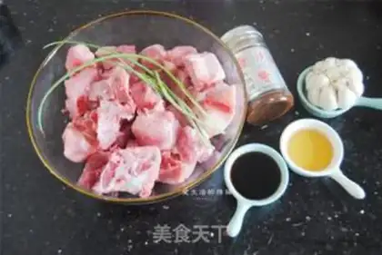 Make Sand tea steamed ribs step 0