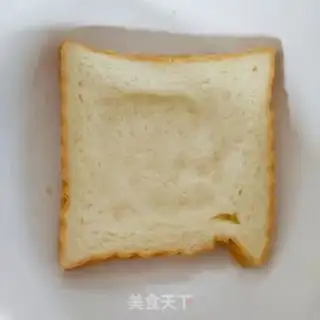 Make Microwave egg toast step 1