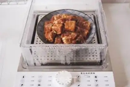 Make Sand tea steamed ribs step 5