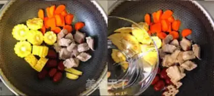 Make Corn radish steak soup step 2