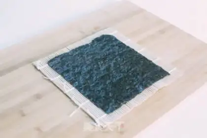 Make Sea sushi step 1