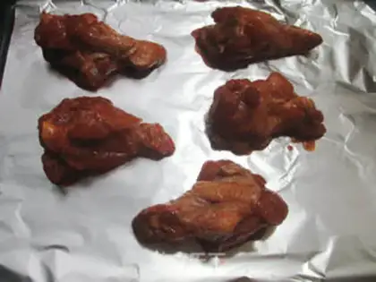 Make New Orleans chicken wings step 6