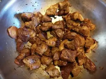 Make Red beef noodles step 7