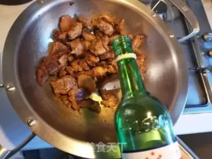 Make Red beef noodles step 8