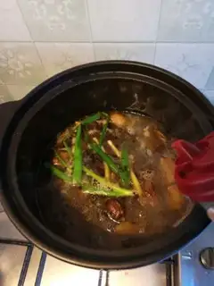 Make Red beef noodles step 11