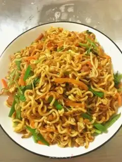 Make Three pieces of noodles step 4