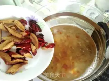 Make Peach gel twig step 5