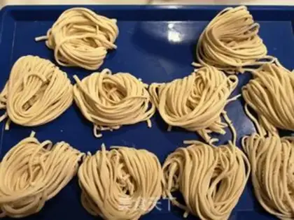 Make Red beef noodles step 13