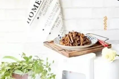Make A dry pot of tea and mushrooms step 10