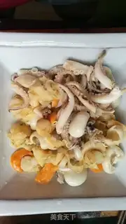 Make Burn seafood step 0
