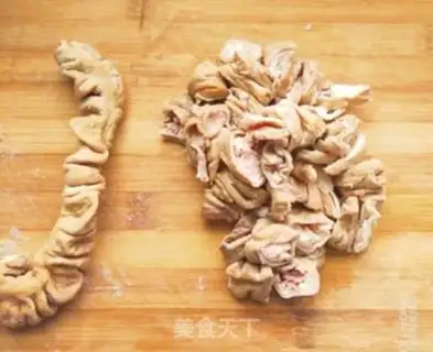 Make Pig intestine step 1