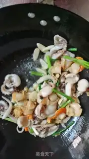 Make Burn seafood step 3