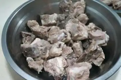 Make Beer stew spine step 0