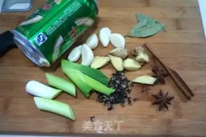 Make Beer stew spine step 1