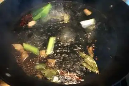 Make Beer stew spine step 2