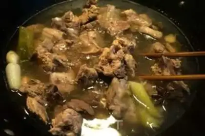 Make Beer stew spine step 4