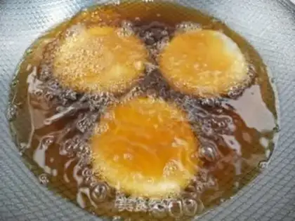 Make Fried bean cake step 7