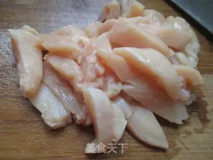 Make Chicken chests are fried at night step 3