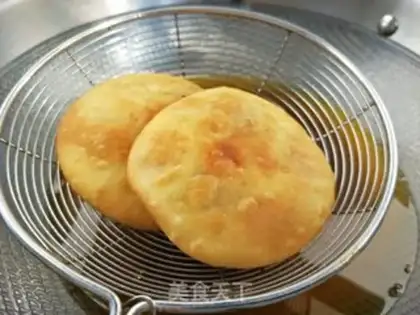 Make Fried bean cake step 8
