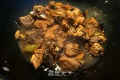 Make Beer stew spine step 6