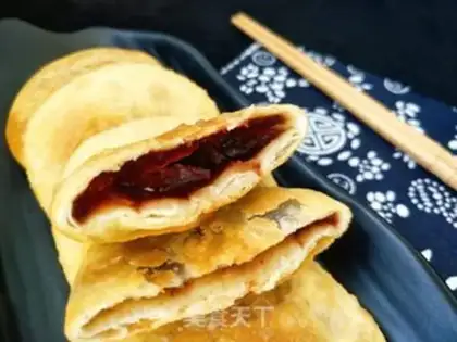 Make Fried bean cake step 9