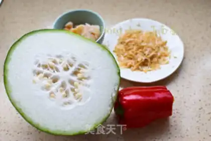 Make Dry melon step 0