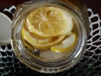 Make Pickled honey lemon step 2