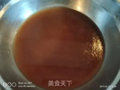 Make Sweet chicken with a sour wing step 1