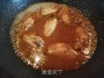 Make Sweet chicken with a sour wing step 3