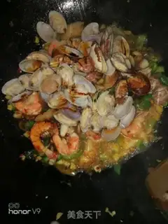 Make Shrimp saffron step 7