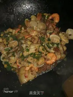 Make Shrimp saffron step 8