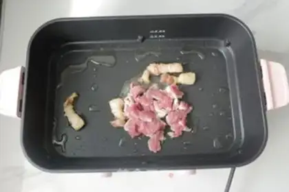 Make Bean bean noodle step 2