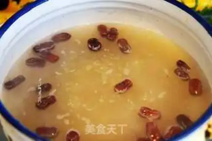 Make Red dates, black rice porridge step 3
