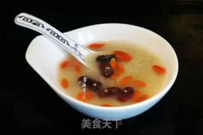 Make Red dates, black rice porridge step 5