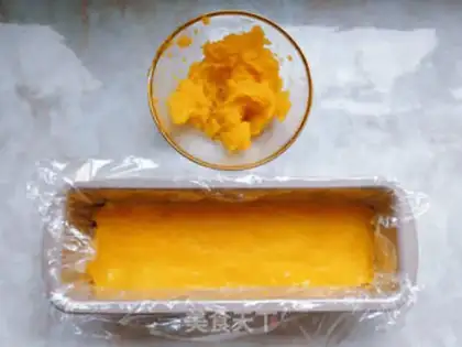 Make Pumpkin rice cake step 7