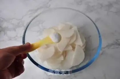 Make The radish step 1