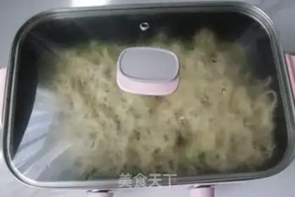 Make Bean bean noodle step 9