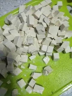 Make ♪ Little onion egg tofu ♪ step 0