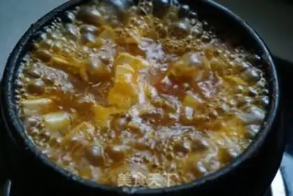 Make Korean sauce soup step 4