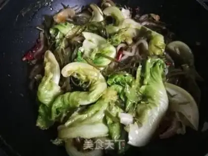 Make Potato powder with seaweed step 7