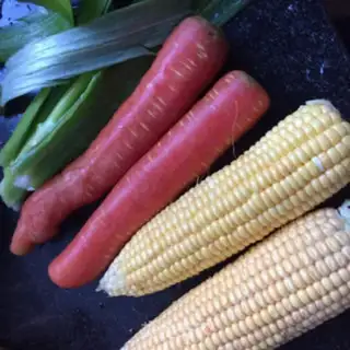 Make Corn bouquet pelvis step 2